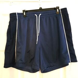 Abercrombie Men's Navy Blue Athletic Shorts